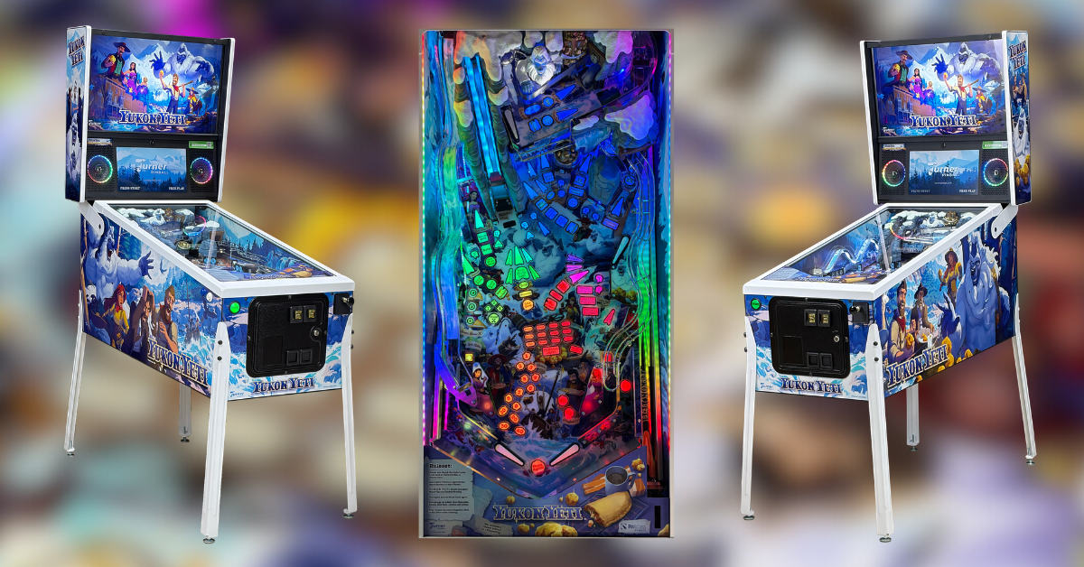 Cabinet and full playfield view