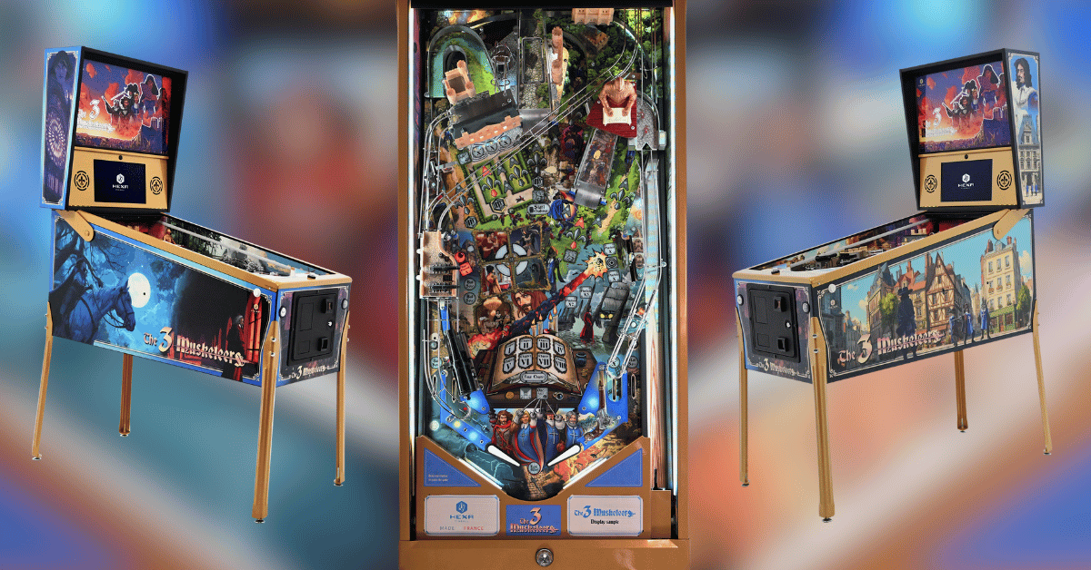 Hexa Pinball Launches the Three Musketeers (1)