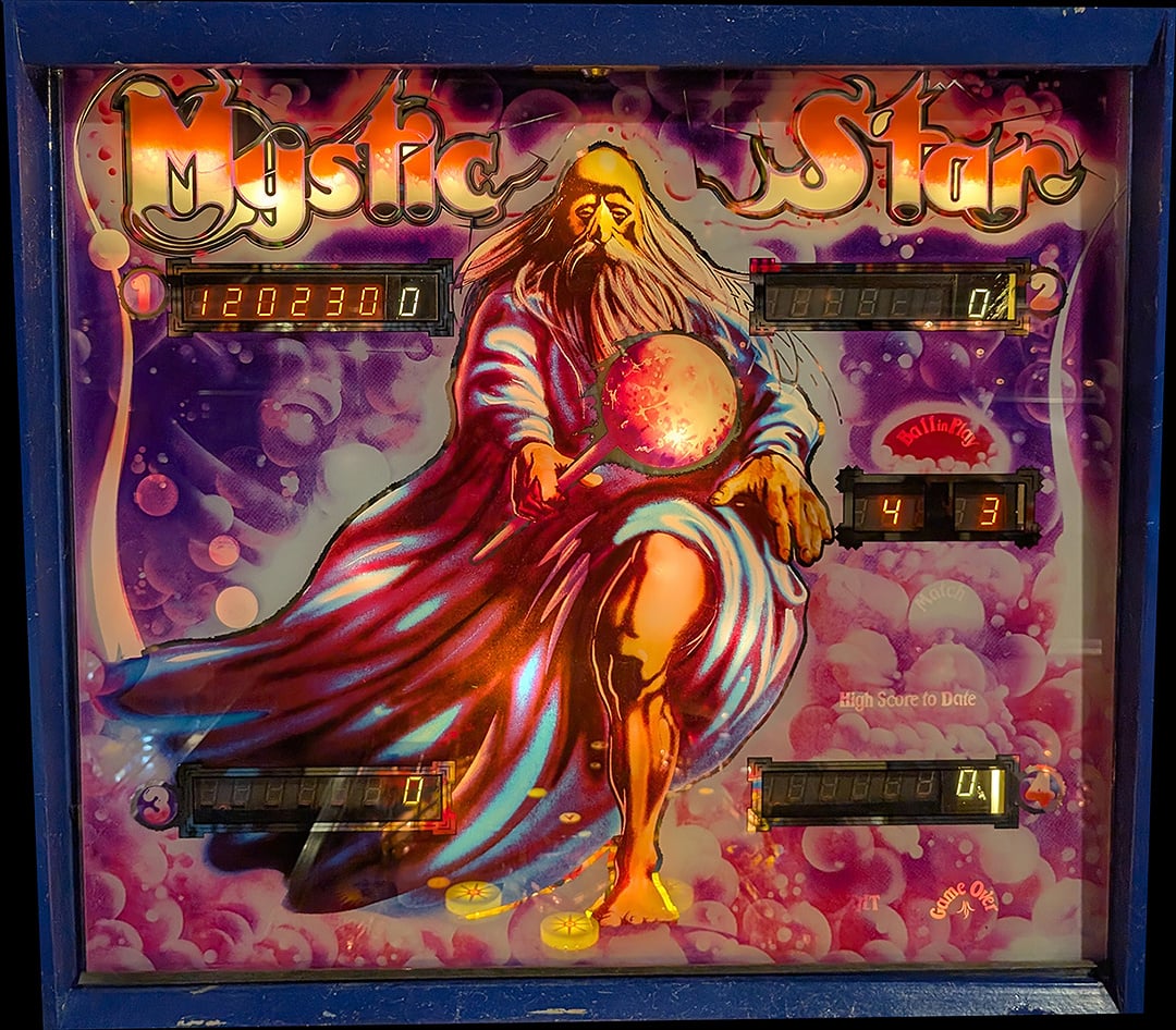 Mystic Star / Devil King Pinball Machine (1986) by Zaccaria
