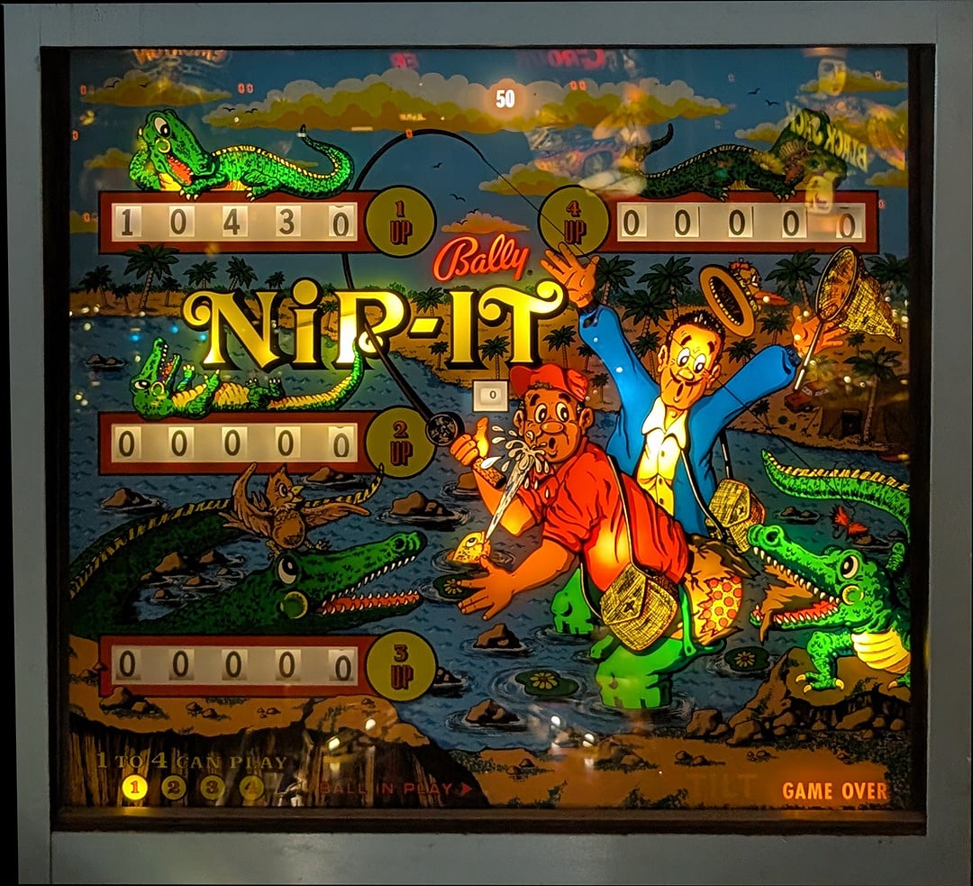 Nip-It Pinball Machine (1973) by Bally Manufacturing Co.