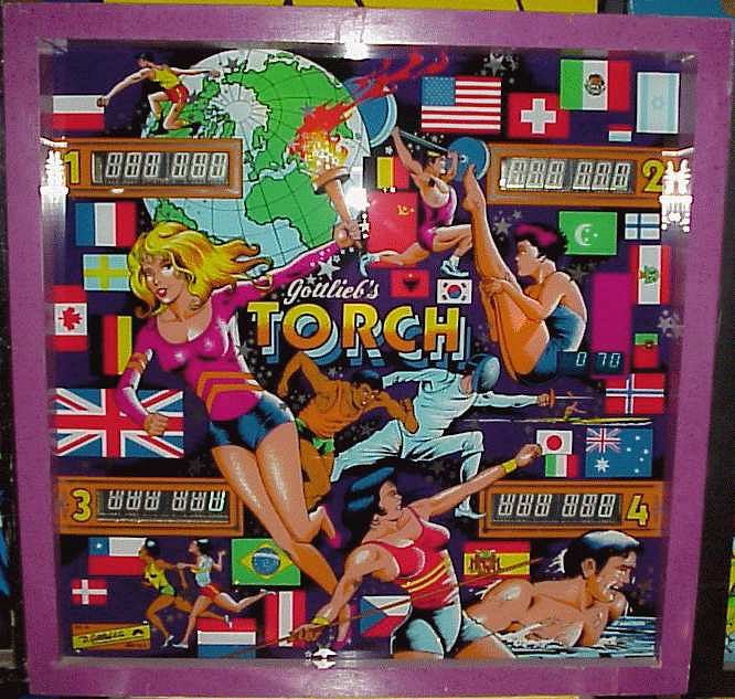 天*狐様 Gal Fever 7　希少レトロゲーム　卓上メダルスロットマシン Torch Pinball Machine (1980) by D. Gottlieb & Co.