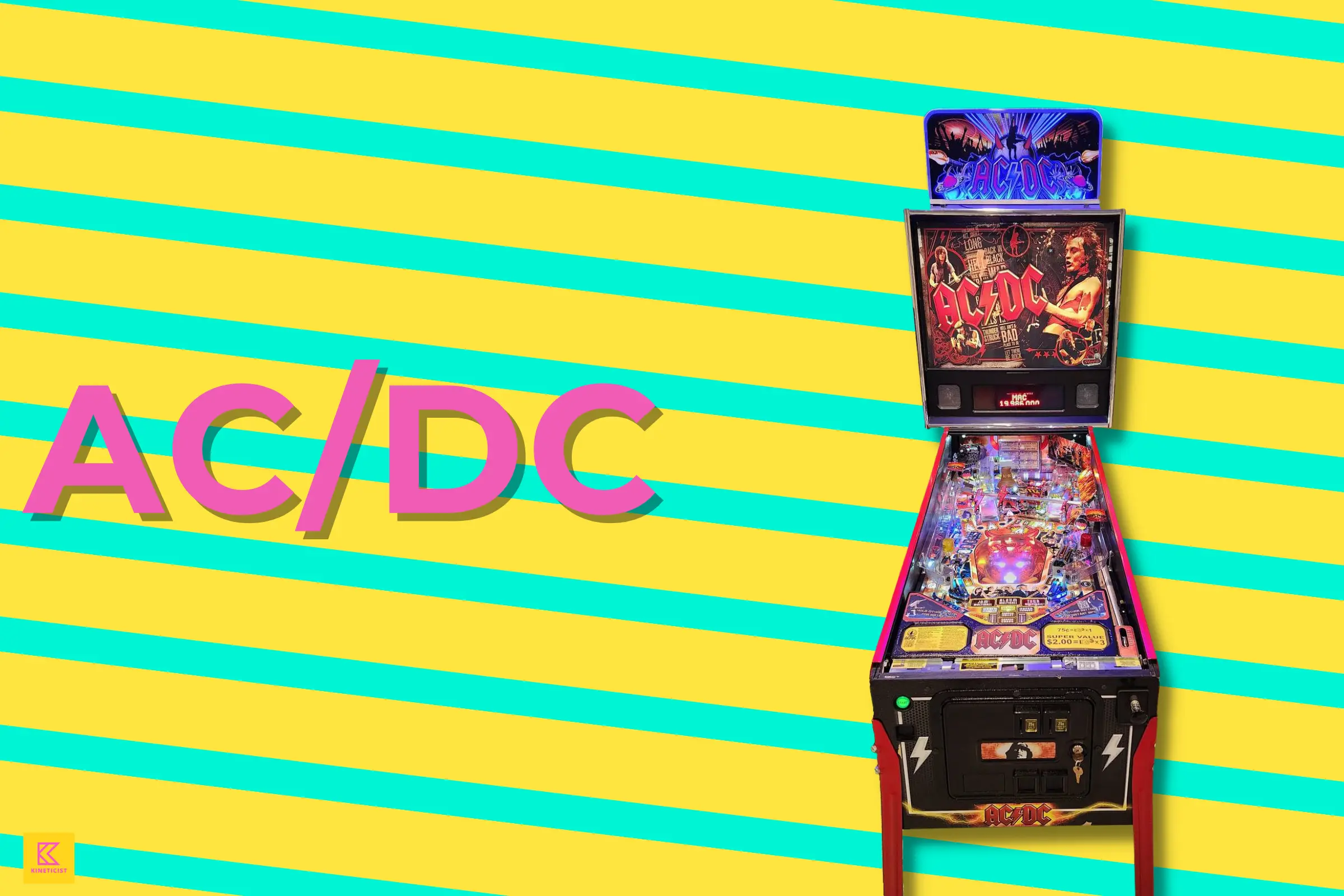 AC/DC best steve ritchie pinball machine