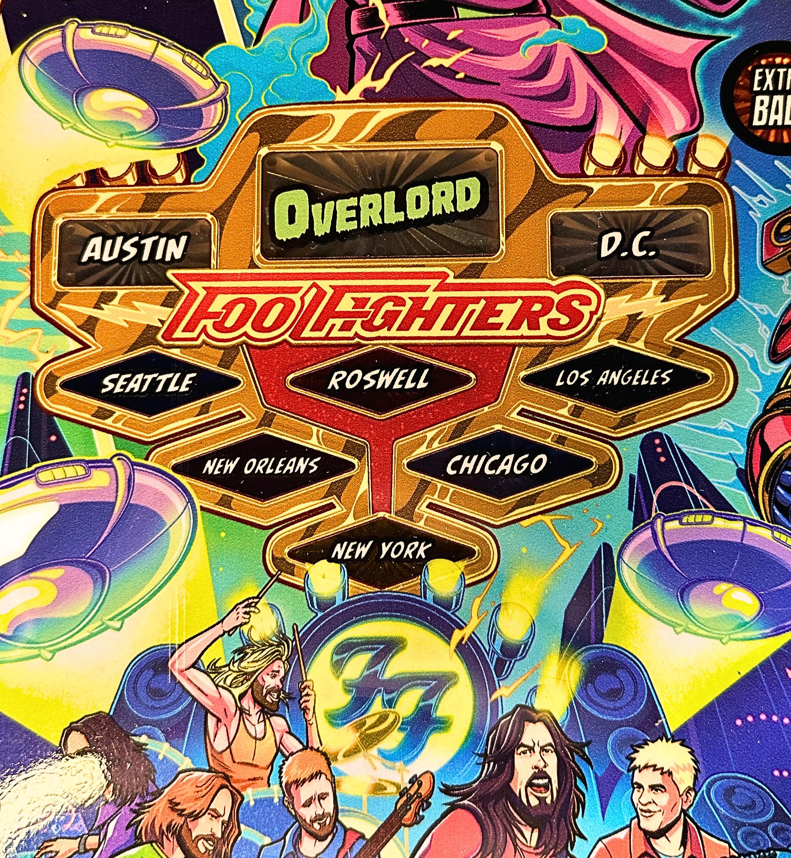 foo fighters pinball van modes rules & tutorial